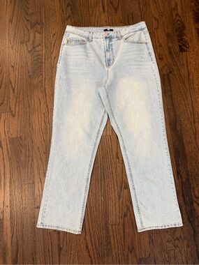Frye Women's Light Blue Straight Leg Jeans